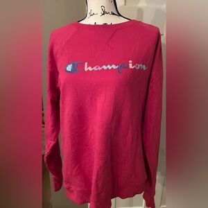 Champion Fuchsia Long Sleeve Tee